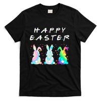 Friends Happy Easter Colorful Bunnies T-Shirt