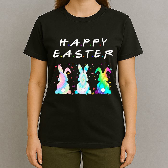 Friends Happy Easter Colorful Bunnies T-Shirt
