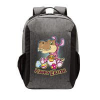 Funny Happy Easter Dinosaur Easter Bunny Costume Vector Backpack