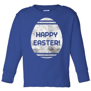 Funny Happy Easter Egg Hunting Cute Eggs Hunter Grunge Gift Toddler Long Sleeve Shirt