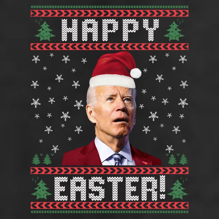 Funny Happy Easter Ugly Christmas Sweater Meaningful Gift Cool Comfort Performance Bucket Hat