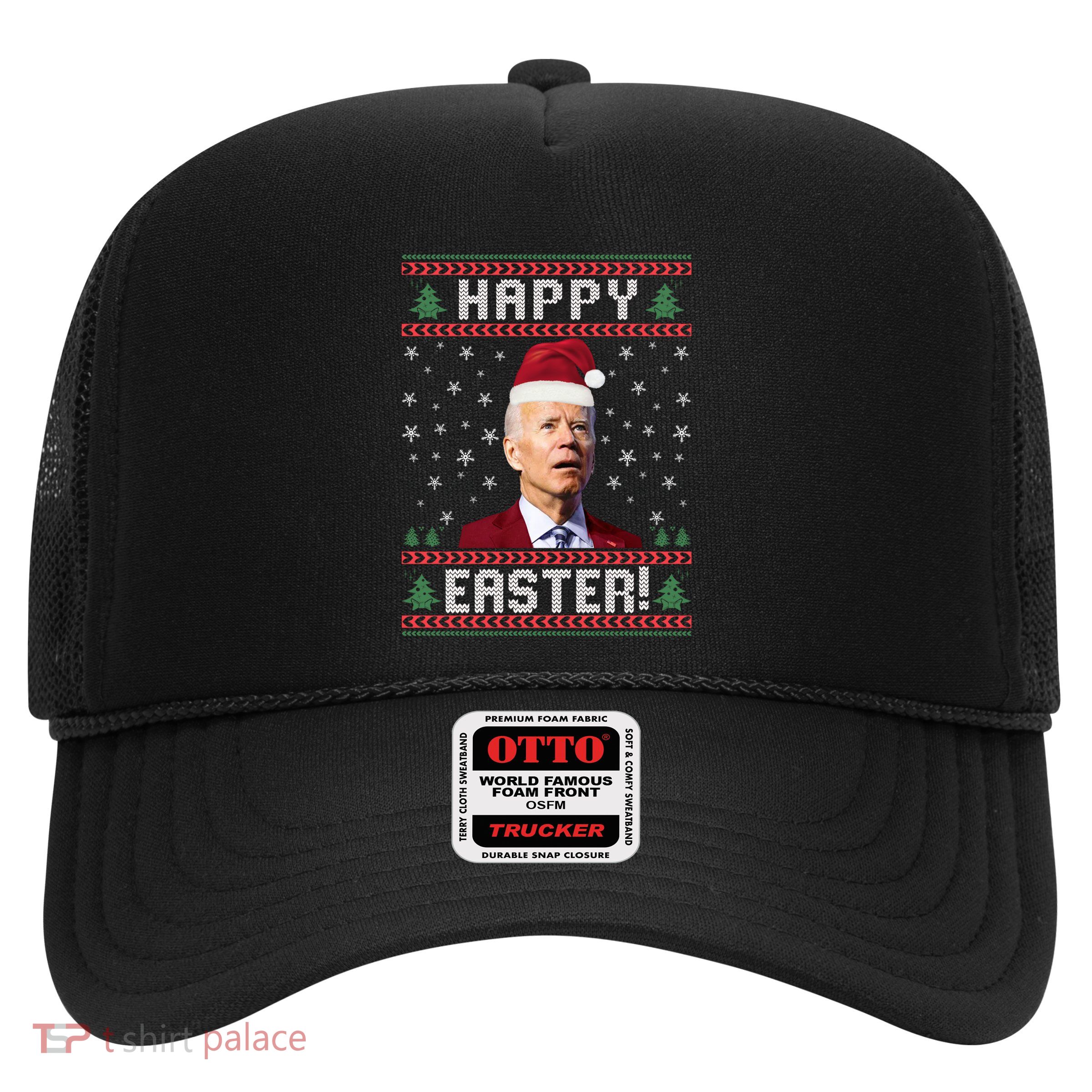 Funny Happy Easter Ugly Christmas Sweater Meaningful Gift Trucker Hat