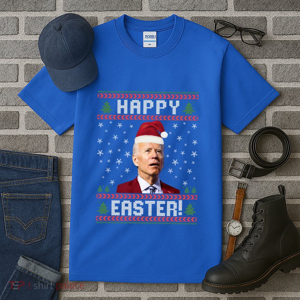 Funny Happy Easter Ugly Christmas Sweater Meaningful Gift Tall T-Shirt