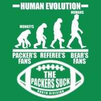 Funny Human Evolution Football Fan Sweatshirt