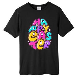 Funny Happy Easter Egg Tall Fusion ChromaSoft Performance T-Shirt