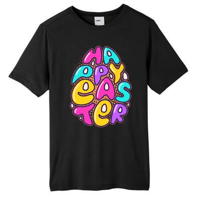 Funny Happy Easter Egg Tall Fusion ChromaSoft Performance T-Shirt