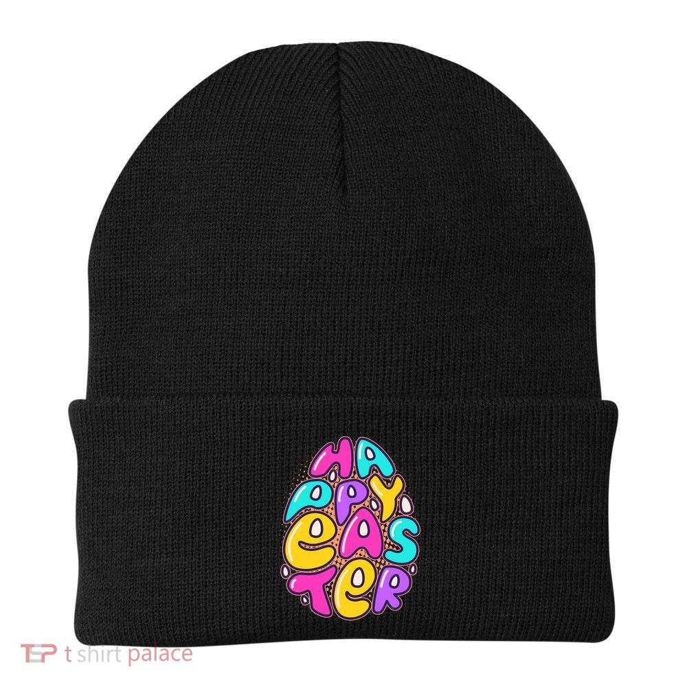 Funny Happy Easter Egg Beanie