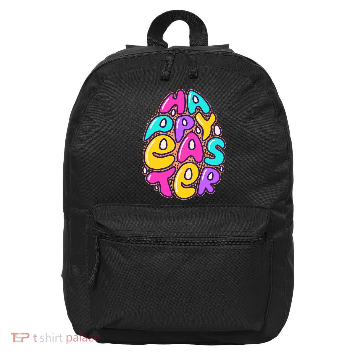 Funny Happy Easter Egg 16 in Basic Backpack