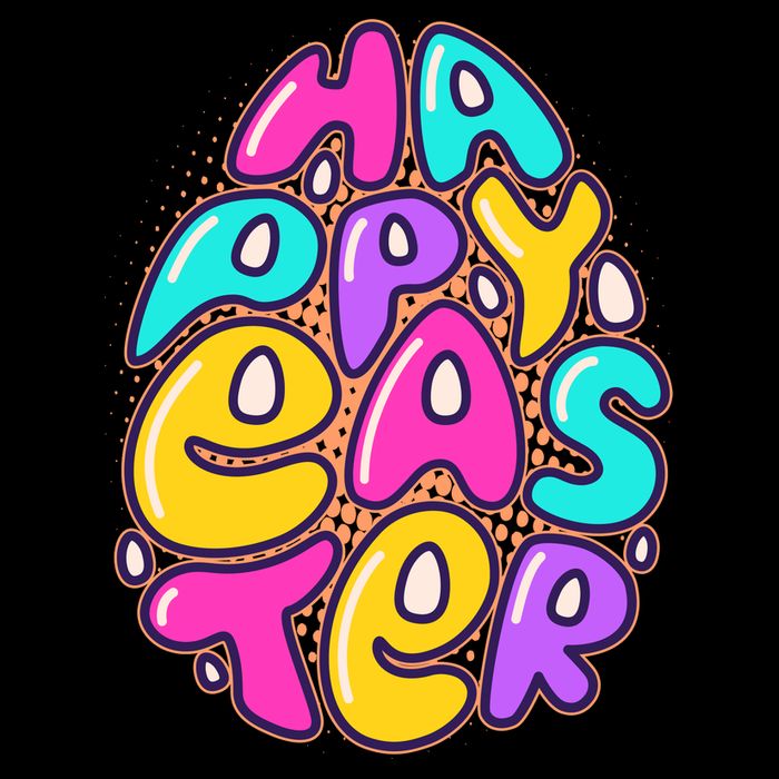 Funny Happy Easter Egg Bag
