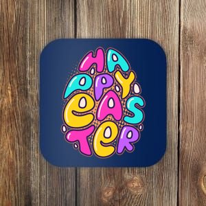 Funny Happy Easter Egg Coaster