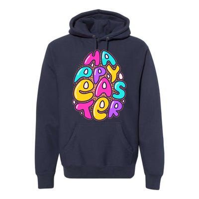 Funny Happy Easter Egg Premium Hoodie