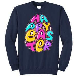 Funny Happy Easter Egg Tall Sweatshirt