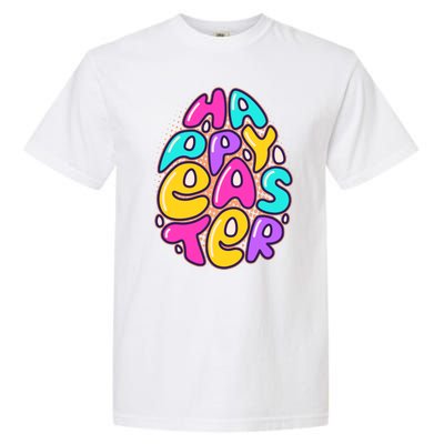 Funny Happy Easter Egg Garment-Dyed Heavyweight T-Shirt