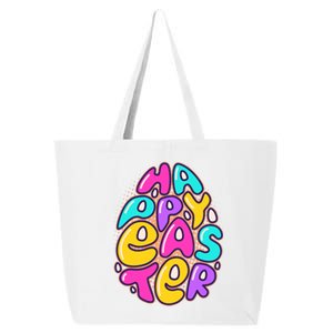 Funny Happy Easter Egg 25L Jumbo Tote