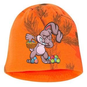 Funny Happy Easter Dabbing Bunny Basket Eggs Kati - Camo Knit Beanie