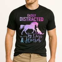 Funny Horse  Easily Distracted Cooling Performance Crew T-Shirt