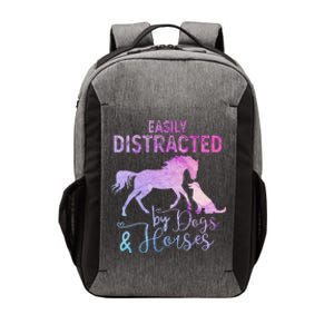 Funny Horse  Easily Distracted Vector Backpack