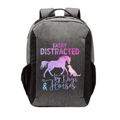 Funny Horse  Easily Distracted Vector Backpack