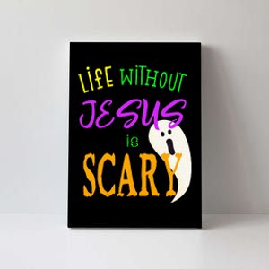 FaithFilled Halloween Embracing the Power of Jesus Canvas