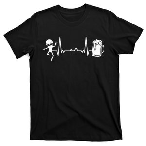 funny Heartbeat EKG Extraterrestrial Alien T-Shirt