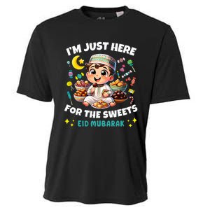 Funny Happy Eid Al Fitr Eid Al Adha Sweets Cooling Performance Crew T-Shirt