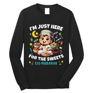 Funny Happy Eid Al Fitr Eid Al Adha Sweets Long Sleeve Shirt