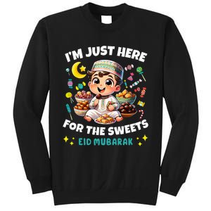 Funny Happy Eid Al Fitr Eid Al Adha Sweets Sweatshirt