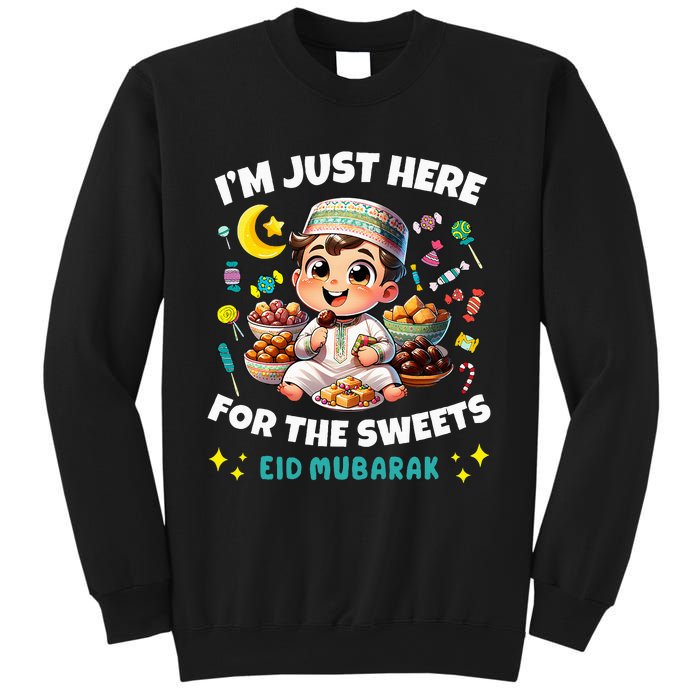 Funny Happy Eid Al Fitr Eid Al Adha Sweets Sweatshirt