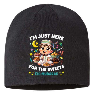 Funny Happy Eid Al Fitr Eid Al Adha Sweets Sustainable Beanie