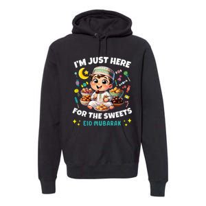 Funny Happy Eid Al Fitr Eid Al Adha Sweets Premium Hoodie