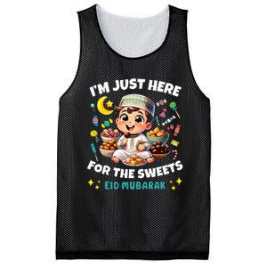 Funny Happy Eid Al Fitr Eid Al Adha Sweets Mesh Reversible Basketball Jersey Tank