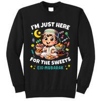 Funny Happy Eid Al Fitr Eid Al Adha Sweets Tall Sweatshirt