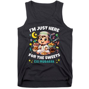 Funny Happy Eid Al Fitr Eid Al Adha Sweets Tank Top