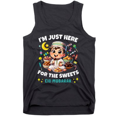 Funny Happy Eid Al Fitr Eid Al Adha Sweets Tank Top