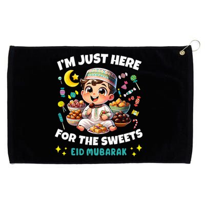 Funny Happy Eid Al Fitr Eid Al Adha Sweets Grommeted Golf Towel