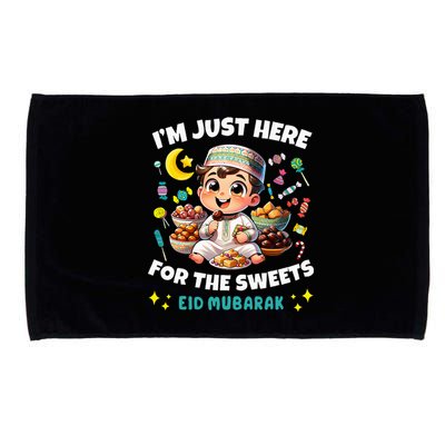 Funny Happy Eid Al Fitr Eid Al Adha Sweets Microfiber Hand Towel