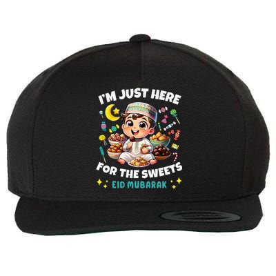 Funny Happy Eid Al Fitr Eid Al Adha Sweets Wool Snapback Cap