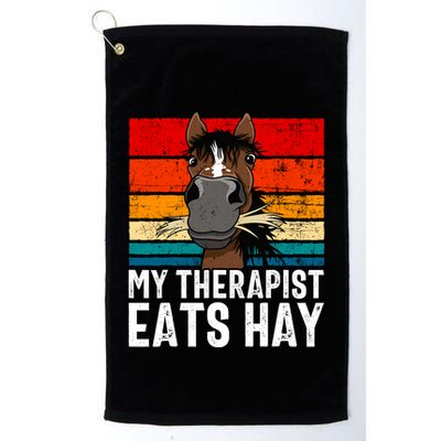 Funny House Equestrian Horse Riding Horse Trainer Horse Golf Towel