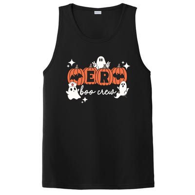 Funny Halloween Er Boo Crew Emergency Room Nurse Halloween Gift PosiCharge Competitor Tank