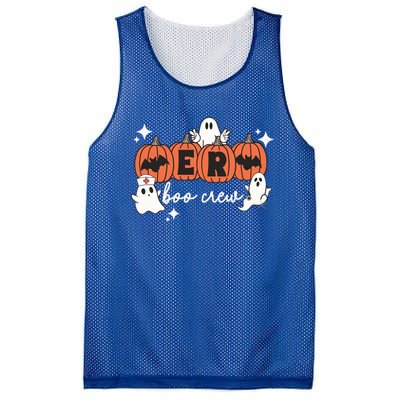 Funny Halloween Er Boo Crew Emergency Room Nurse Halloween Gift Mesh Reversible Basketball Jersey Tank