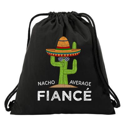 Fun Hilarious Engagement Humor For Him Funny Fiance Drawstring Bag