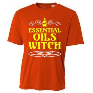 Funny Halloween Essential Oils Witch Aromatherapy Cooling Performance Crew T-Shirt