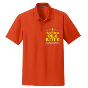 Funny Halloween Essential Oils Witch Aromatherapy Dry Zone Grid Polo