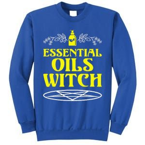 Funny Halloween Essential Oils Witch Aromatherapy Sweatshirt