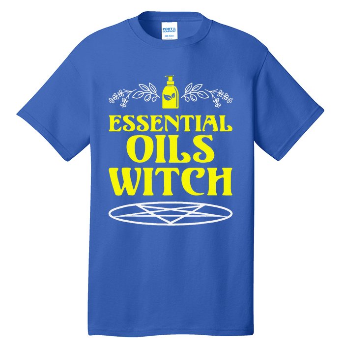 Funny Halloween Essential Oils Witch Aromatherapy Tall T-Shirt