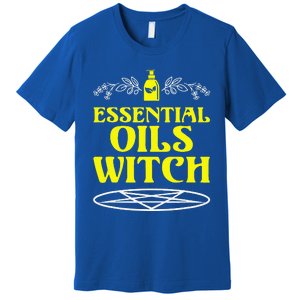 Funny Halloween Essential Oils Witch Aromatherapy Premium T-Shirt