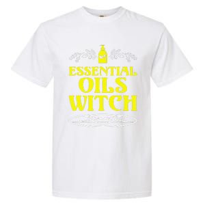 Funny Halloween Essential Oils Witch Aromatherapy Garment-Dyed Heavyweight T-Shirt