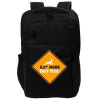 Funny Hunting Eat More Fast Food Deer Hunting Impact Tech Backpack