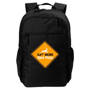 Funny Hunting Eat More Fast Food Deer Hunting Daily Commute Backpack