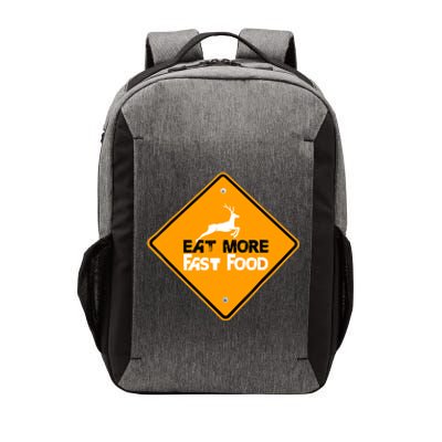 Funny Hunting Eat More Fast Food Deer Hunting Vector Backpack